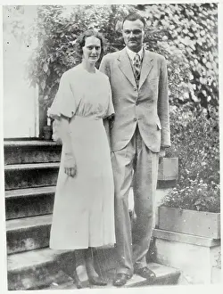 Princess Alexandrine and Fiance Pose for Camera
