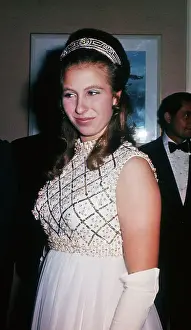 Princess Anne Wearing an Empire Style Dress