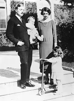 Monaco Prints: Princess Charlott with Family