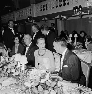 Lausanne Prints: Princess Grace at a Dinner