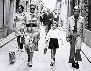 Princess Grace Taking Children to School