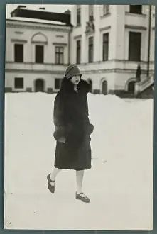 Princess Ingrid Taking Winter Walk