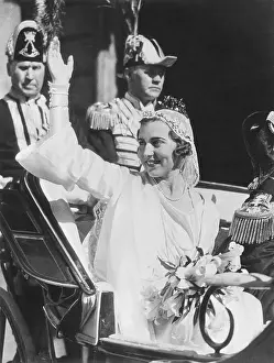 Stockholm Prints: Princess Ingrid in Her Wedding Carriage