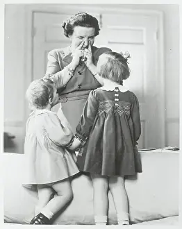 Princess Juliana with Her Daughters