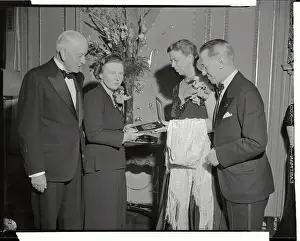Thomas J Prints: Princess Juliana Receiving Award