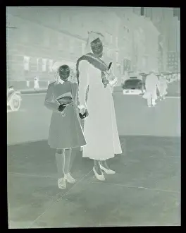 Princess Luciana and Daughter Mary Ann Outdoors