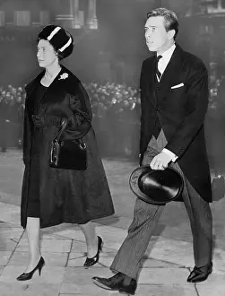 Pauls Cathedral Prints: Princess Margaret and Lord Snowdon