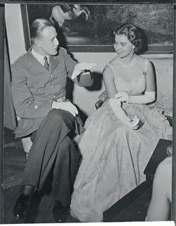 Margaretha Prints: Princess Margaretha with a Cadet