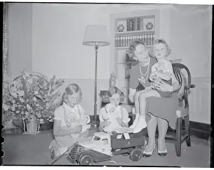 Infancy Prints: Princess Martha with Children