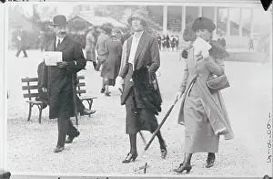 Princess Of Savoy Prints: Princess Yolanda at Races