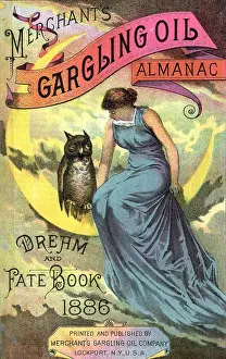 Keystone Prints: Print Ad For Gargling Oil Almanac