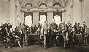 Print of Delegates at 1878 Congress of Berlin