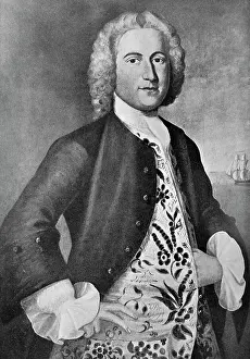 Printed Copy of Portrait of President John Adams by Joseph Badger