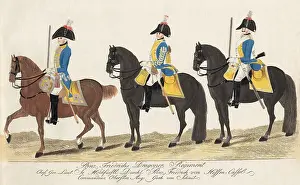 Soldiers Prints: Prinz Friedrichs Dragoner Regiment