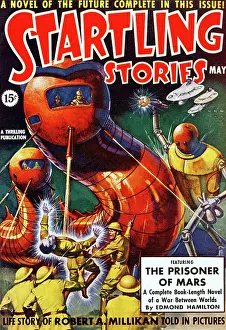 Science Fiction Prints: The Prisoner of Mars
