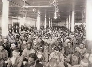 Columbus Prints: Prisoners During Dinner