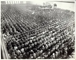 Gathering Prints: Prisoners Gathered for Vaudeville Show