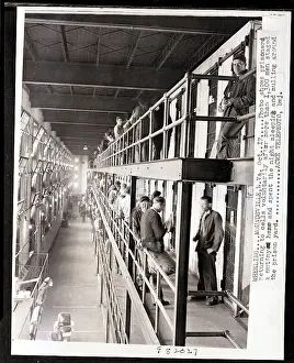 Yard Prints: Prisoners Returning To Their Cells