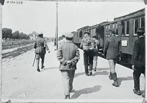 Poland Prints: Prisoners by Train