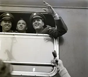 Private Prints: Private Elvis Presley Arrives in Germany