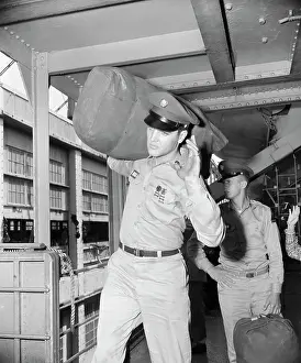 Private Elvis Presley Waving Goodbye