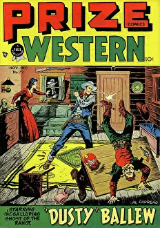 Fight Prints: Prize Comics Western #72 (Feature, 1949)