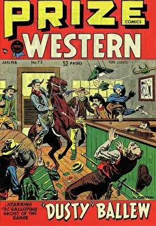 Tavern Prints: Prize Comics Western #73 (Feature, 1949)