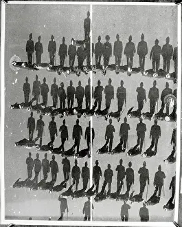 Photographic Study Prints: Prize Winning Photo of Marching Legionnaires