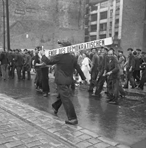 Pro-Democracy Demonstration In Berlin