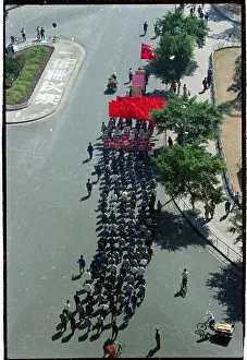Guangzhou Prints: Procession of Guards