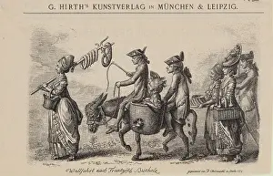 Festivity Prints: Procession Heading for Party