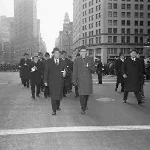 Robert F Prints: Procession to Memorial Service for President Kennedy