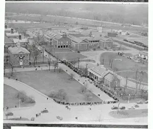 Dearborn Prints: Procession to Pay Respects to Henry Ford