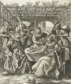 Assembling Prints: The prodigal wastes his money, Antwerp