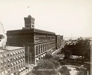 T991841 Prints: Produce Exchange Building At 2 Broadway In New York