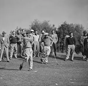 Sweater Prints: Professional Golfer Ben Hogan