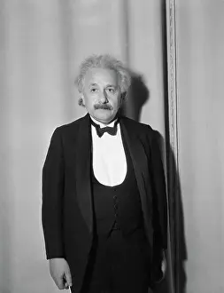 Pasadena Prints: Professor Albert Einstein at Pasadena Civic Auditorium