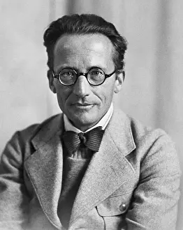 Eyeglasses Prints: Professor Erwin Schrodinger