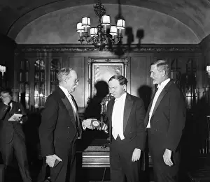 Receiving Prints: Professor Harlow Shapely Receiving Rumford Medal