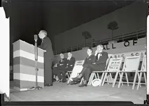 Arthur Holly Compton Prints: Professor Niels Bohr Speaking