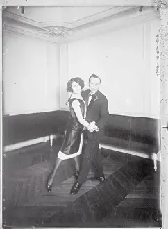 Prints of (Original Caption). Along with the movies, jazz, Fords and other American institutions the gay city of Paris has now taken up what threatens to become an American folk dance, the Charleston Captivating Moments in Music: Professor Raymond Dancing the Charleston