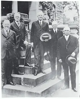Professor Root and League Members