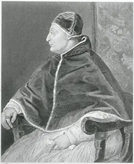 Graceful Prints: Profile Drawing of Pope Sisto IV