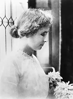 Prints of (Original Caption). In preparation for college, Helen entered the Cambridge (Massachusetts). School for Young Ladies in 1896 Capturing 20th Century Greats: Profile of Helen Keller