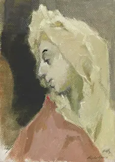 Museum Of Art Prints: Profile Of Madonna
