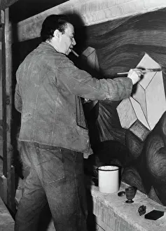 Profile Photo Of Diego Rivera Painting