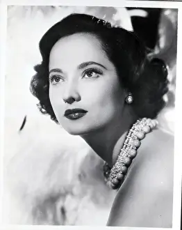 Profile Portrait Of Merle Oberon