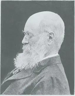 Old Age Prints: Profile Portrait of Newspaper Editor Charles A. Dana