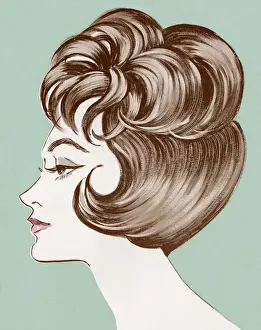 One Pers Prints: Profile of Woman