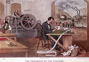 Keystone Prints: The Progress of the Century by Currier & Ives